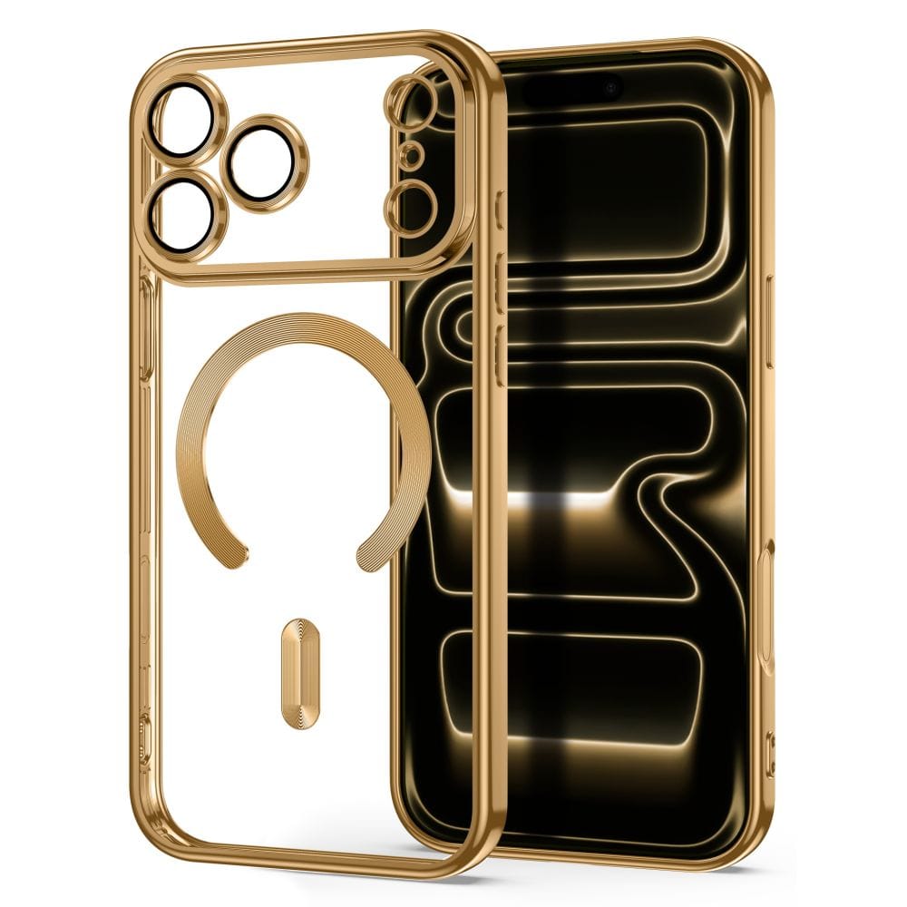 Θήκη iPhone 17 Pro Max / 18 Pro Max Tech-Protect MagFlex MagSafe Shiny Gold - Image 2