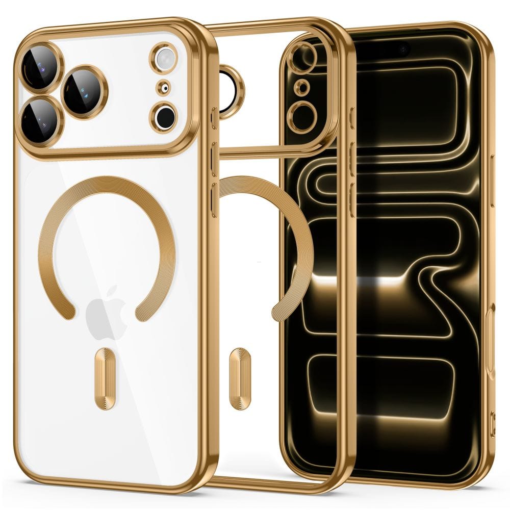 Θήκη iPhone 17 Pro Max / 18 Pro Max Tech-Protect MagFlex MagSafe Shiny Gold