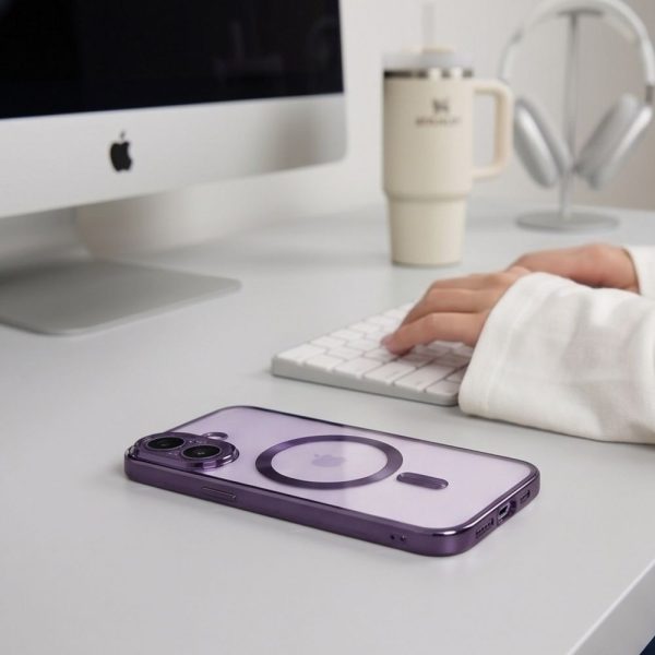 Θήκη iPhone 17 Tech-Protect MagFlex MagSafe Shiny Lavender - Image 9