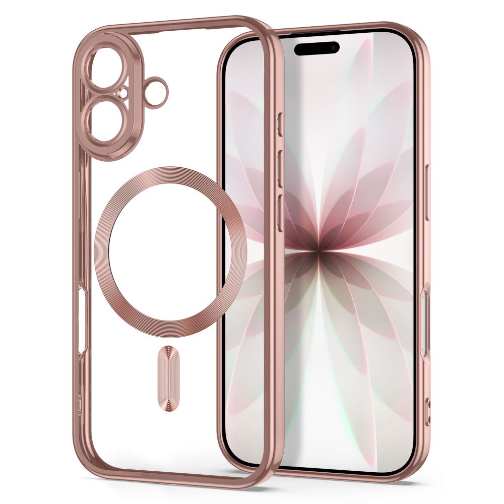 Θήκη iPhone 17 Tech-Protect MagFlex MagSafe Shiny Rose Gold - Image 2