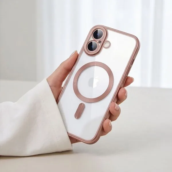 Θήκη iPhone 17 Tech-Protect MagFlex MagSafe Shiny Rose Gold - Image 7