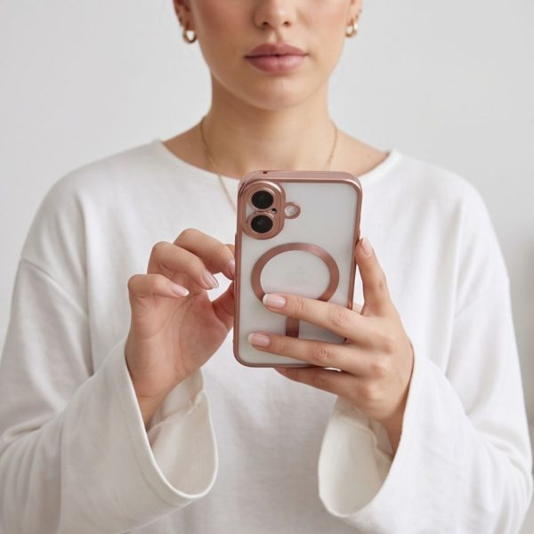 Θήκη iPhone 17 Tech-Protect MagFlex MagSafe Shiny Rose Gold - Image 8