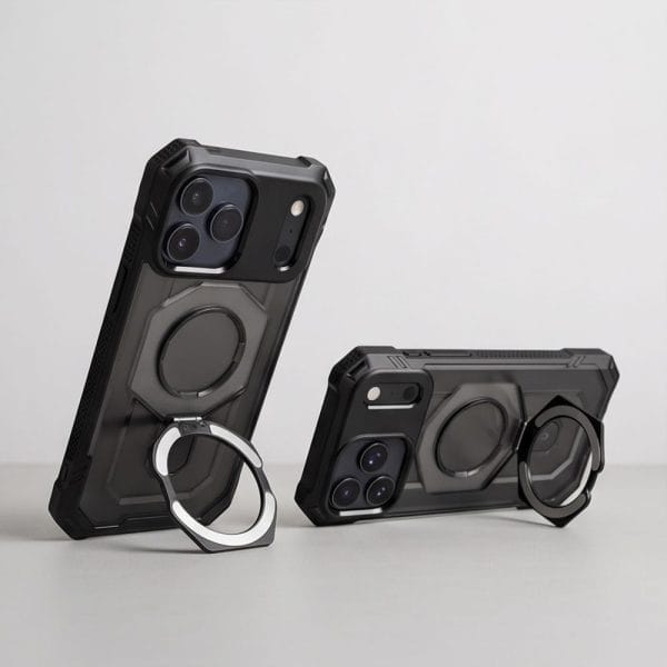 Θήκη iPhone 17 Pro / 18 Pro Tech-Protect MagForce MagSafe με Stand Matte Black - Image 7