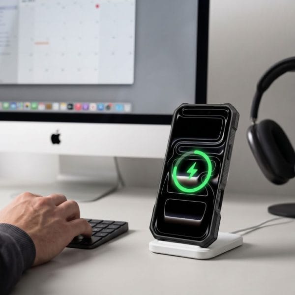 Θήκη iPhone 17 Pro Max / 18 Pro Max Tech-Protect MagForce MagSafe με Stand Matte Black - Image 10