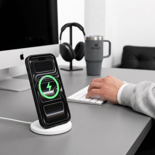 Θήκη iPhone 17 Pro / 18 Pro Tech-Protect MagMat MagSafe CC Black / Clear - Image 9