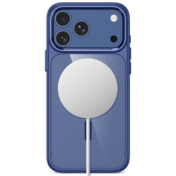 Θήκη iPhone 17 Pro / 18 Pro Tech-Protect MagMat MagSafe CC Deep Blue / Clear - Image 4
