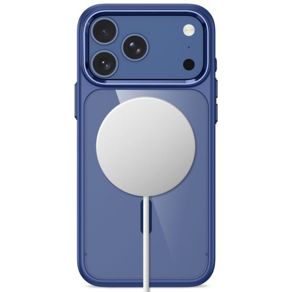 Θήκη iPhone 17 Pro Max / 18 Pro Max Tech-Protect MagMat MagSafe CC Deep Blue / Clear - Image 4