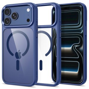 Θήκη iPhone 17 Pro Max / 18 Pro Max Tech-Protect MagMat MagSafe CC Deep Blue Clear