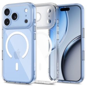 Διάφανη θήκη iPhone 17 Pro / 18 Pro Tech-Protect MagPeak MagSafe CC Clear