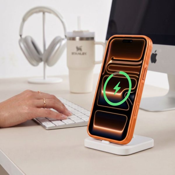 Θήκη iPhone 17 Pro / 18 Pro Tech-Protect MagPrime MagSafe CC Matte Cosmic Orange - Image 9