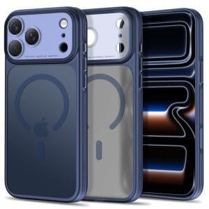 Θήκη iPhone 17 Pro / 18 Pro Tech-Protect MagPrime MagSafe CC Matte Deep Blue