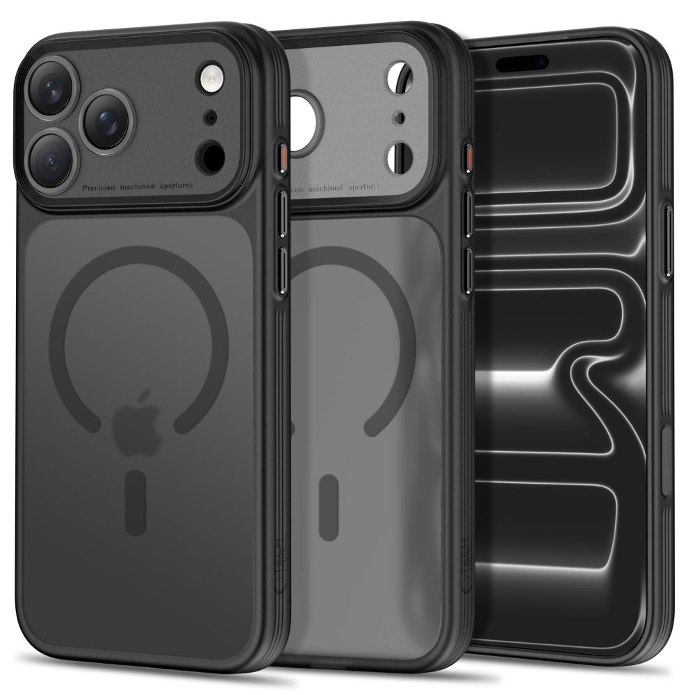 Θήκη iPhone 17 Pro Max / 18 Pro Max Tech-Protect MagPrime MagSafe CC Matte Black