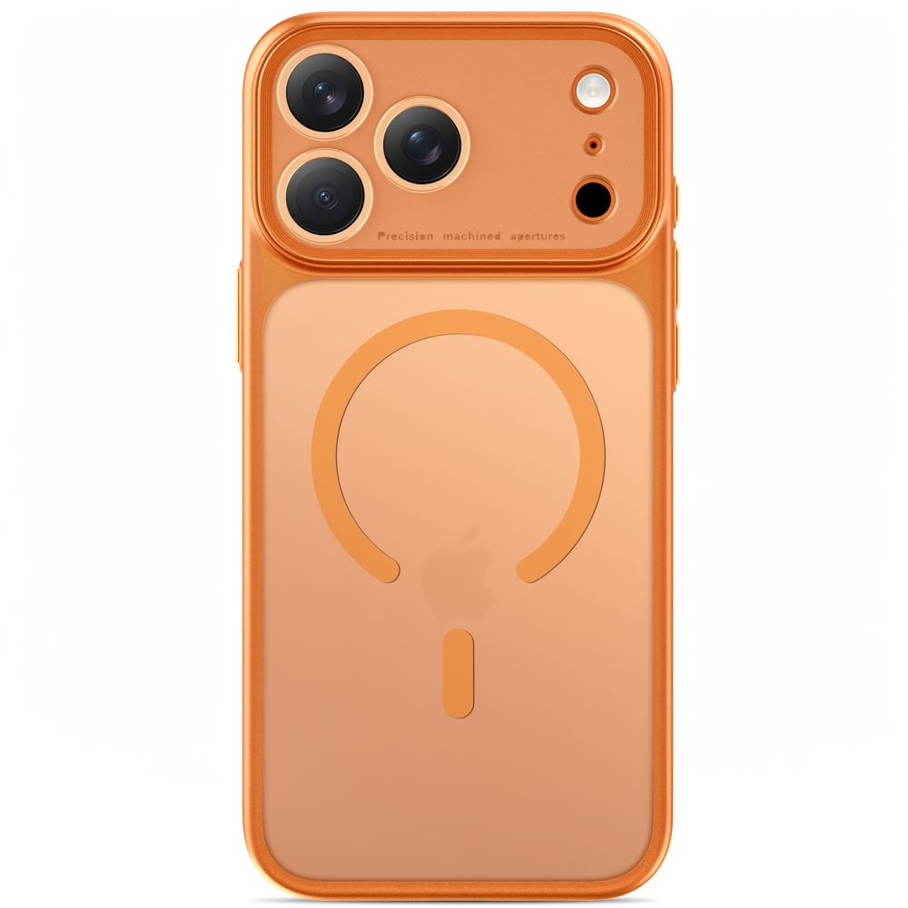 Θήκη iPhone 17 Pro Max / 18 Pro Max Tech-Protect MagPrime MagSafe CC Matte Cosmic Orange - Image 3