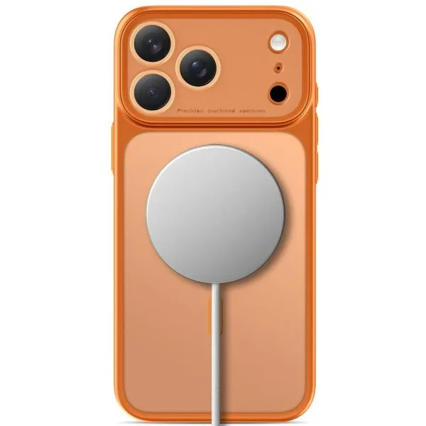 Θήκη iPhone 18 Pro Max / 17 Pro Max Tech-Protect MagPrime MagSafe CC Matte Cosmic Orange - Image 4