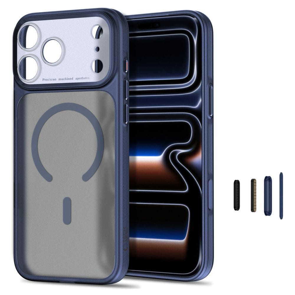 Θήκη iPhone 17 Pro Max / 18 Pro Max Tech-Protect MagPrime MagSafe CC Matte Deep Blue - Image 2