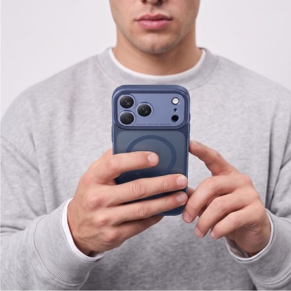 Θήκη iPhone 17 Pro Max / 18 Pro Max Tech-Protect MagPrime MagSafe CC Matte Deep Blue - Image 7
