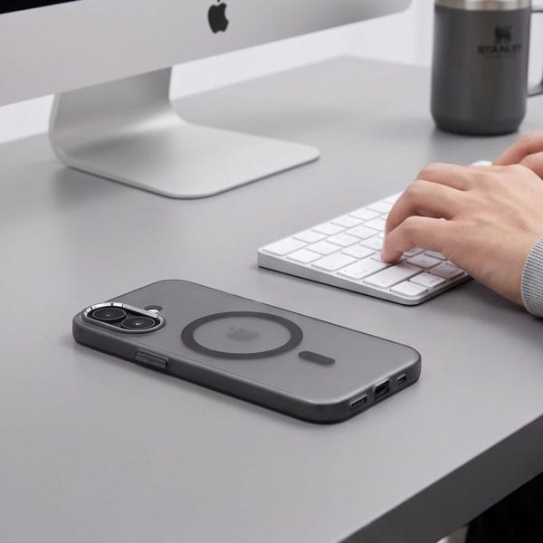 Θήκη iPhone 17 Tech-Protect MagZero MagSafe Matte Black - Image 5