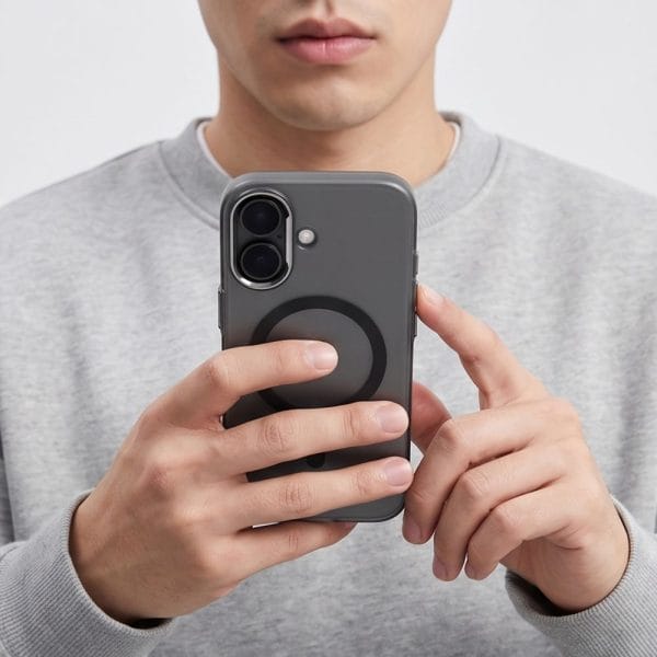 Θήκη iPhone 17 Tech-Protect MagZero MagSafe Matte Black - Image 6
