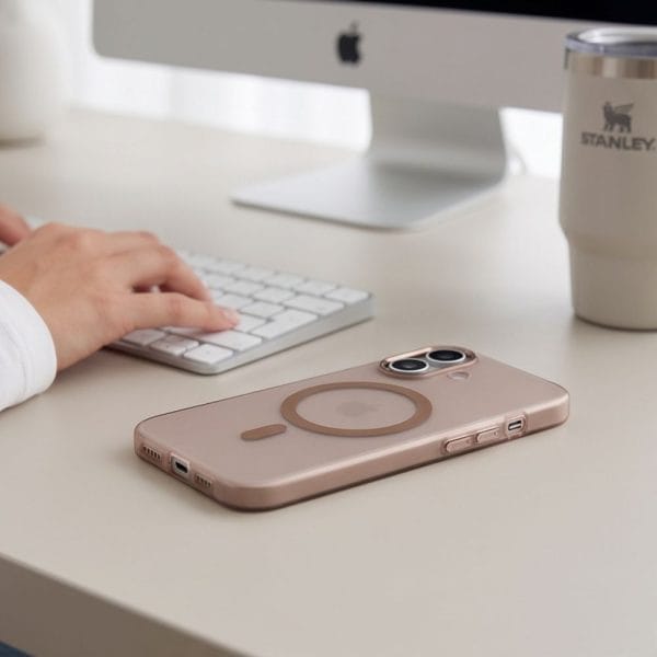 Θήκη iPhone 17 Tech-Protect MagZero MagSafe Matte Desert Gold - Image 5