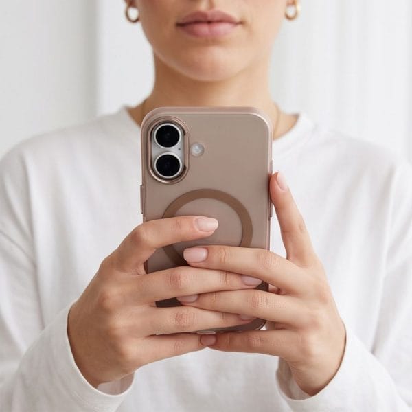 Θήκη iPhone 17 Tech-Protect MagZero MagSafe Matte Desert Gold - Image 6