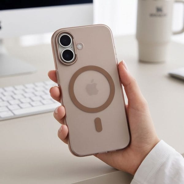 Θήκη iPhone 17 Tech-Protect MagZero MagSafe Matte Desert Gold - Image 8
