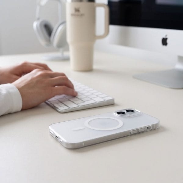 Θήκη iPhone 17 Tech-Protect MagZero MagSafe Matte White - Image 5
