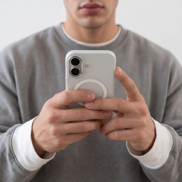 Θήκη iPhone 17 Tech-Protect MagZero MagSafe Matte White - Image 6