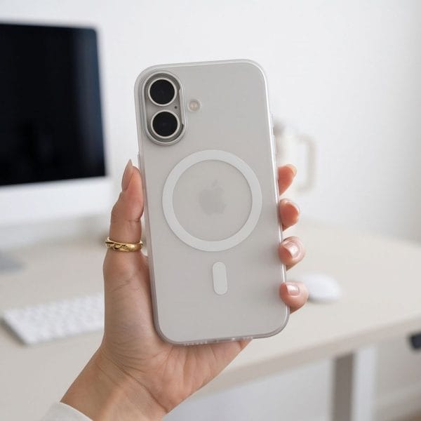 Θήκη iPhone 17 Tech-Protect MagZero MagSafe Matte White - Image 8