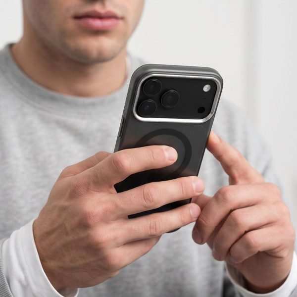Θήκη iPhone 17 Pro Max / 18 Pro Max Tech-Protect MagZero MagSafe Matte Black - Image 8