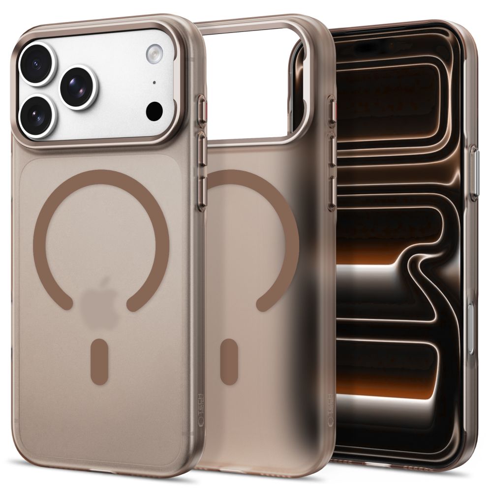 Θήκη iPhone 17 Pro Max / 18 Pro Max Tech-Protect MagZero MagSafe Matte Desert Gold