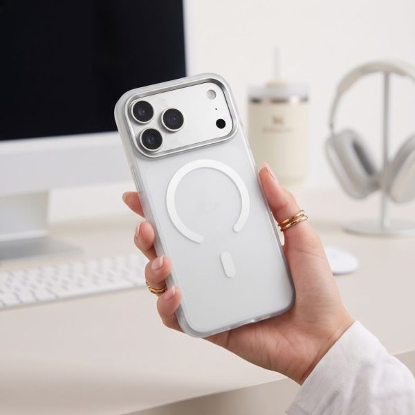 Θήκη iPhone 17 Pro Max / 18 Pro Max Tech-Protect MagZero MagSafe Matte White - Image 7
