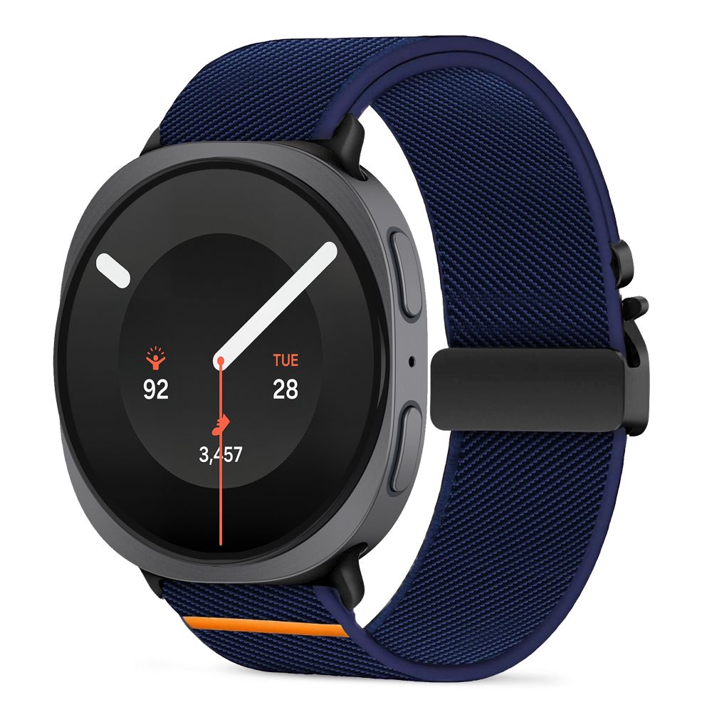Λουράκι Samsung Galaxy Watch 8 / 9 / Classic 40 / 44 / 46mm Tech-Protect Nylon Clasp Navy Blue