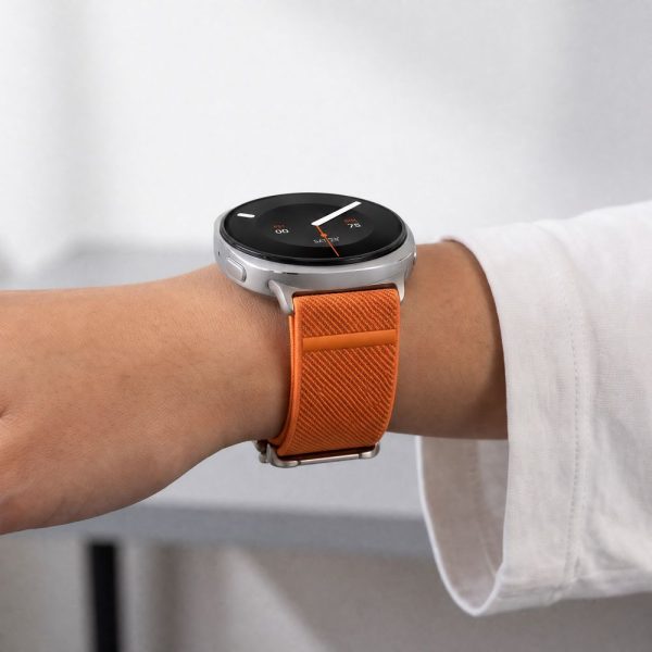 Λουράκι Samsung Galaxy Watch 8 / 9 / Classic 40 / 44 / 46mm Tech-Protect Nylon Clasp Orange - Image 5