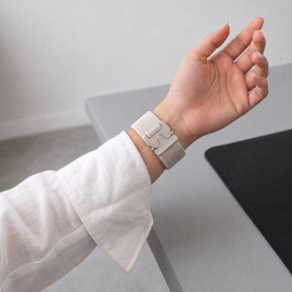Λουράκι Samsung Galaxy Watch 8 / 9 / Classic 40 / 44 / 46mm Tech-Protect Nylon Clasp Starlight - Image 5