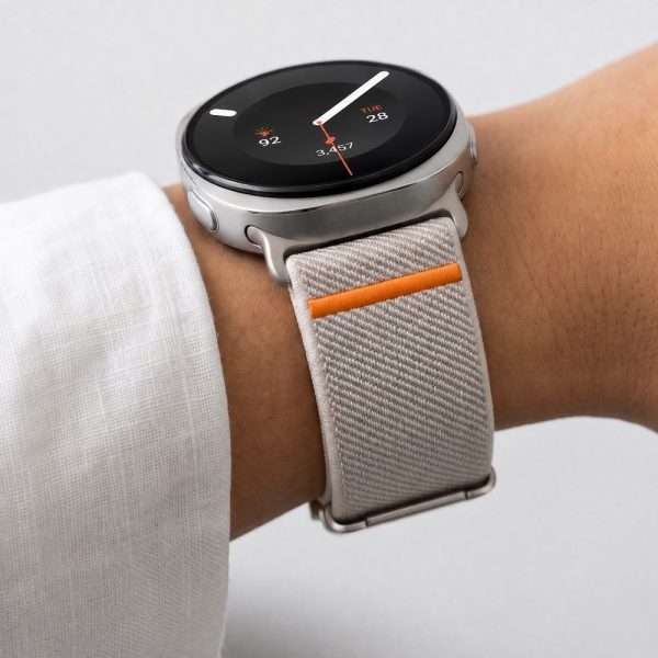 Λουράκι Samsung Galaxy Watch 8 / 9 / Classic 40 / 44 / 46mm Tech-Protect Nylon Clasp Starlight - Image 7