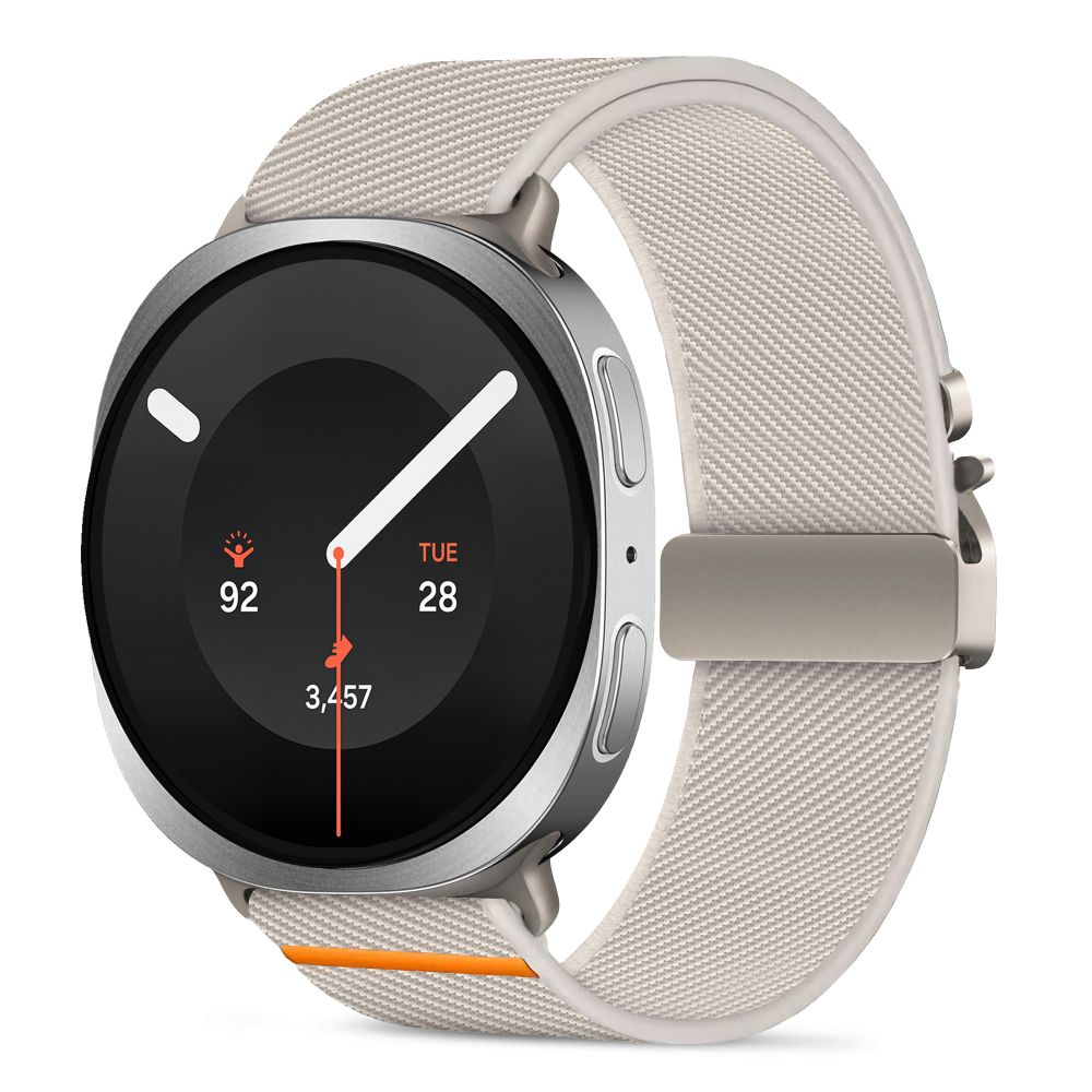 Λουράκι Samsung Galaxy Watch 8 / 9 / Classic 40 / 44 / 46mm Tech-Protect Nylon Clasp Starlight