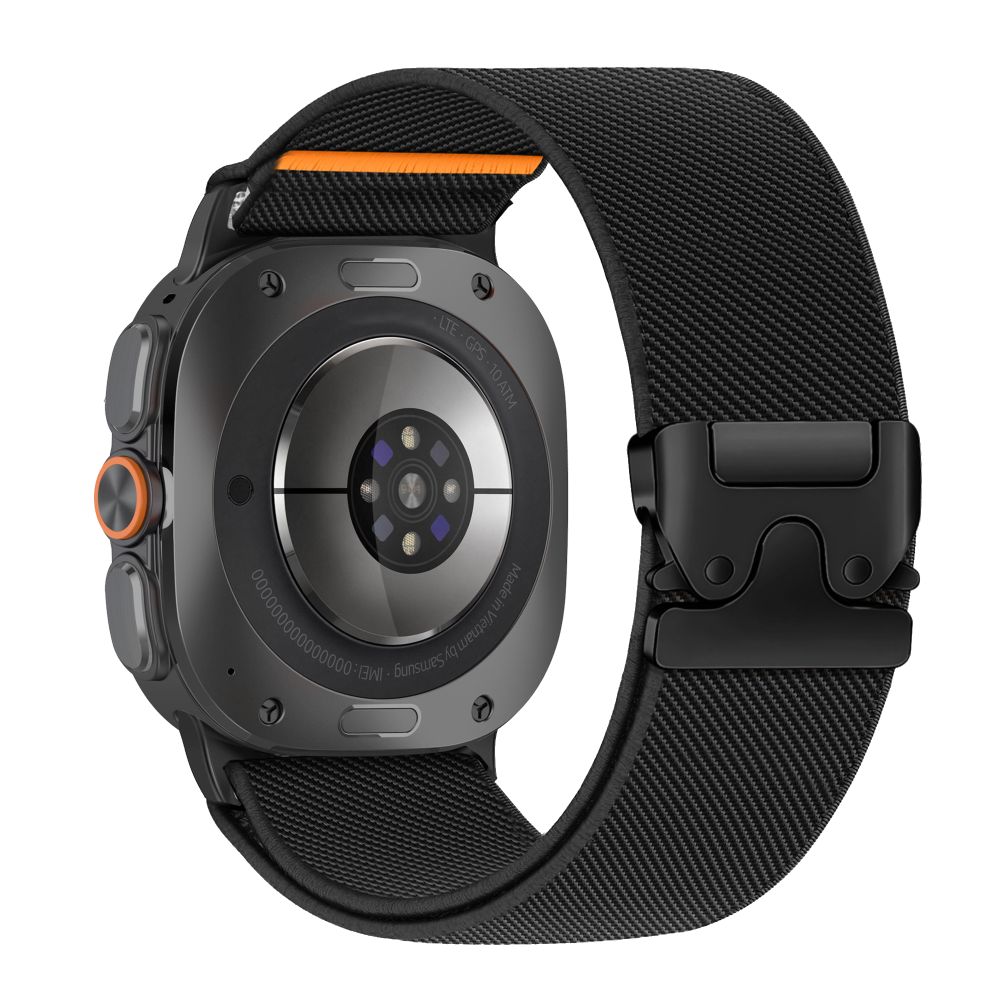 Λουράκι Samsung Galaxy Watch Ultra / Ultra 2 47mm (2024–2026) Tech-Protect Nylon Clasp Black - Image 2