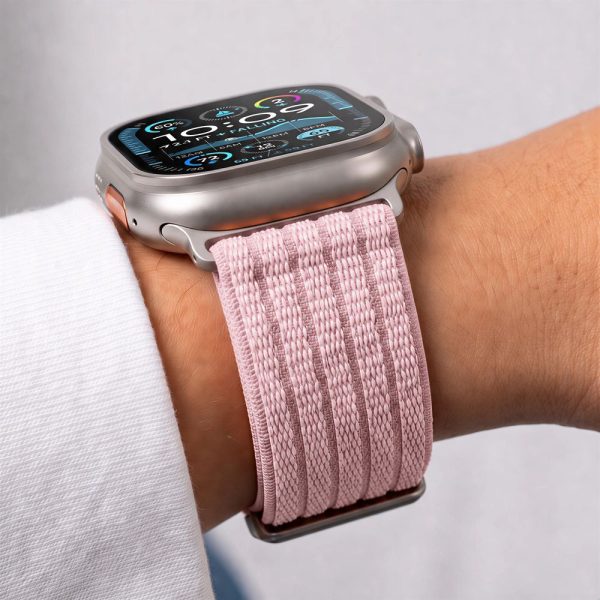 Λουράκι Apple Watch 44 / 45 / 46 / 49mm Tech-Protect Nylon Sport Light Pink - Image 8