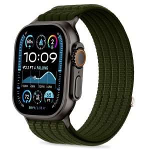Πράσινο λουράκι Apple Watch 44 45 46 49mm Tech-Protect Nylon Sport Military Green