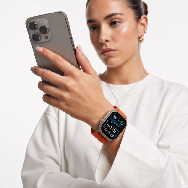 Λουράκι Apple Watch 44 / 45 / 46 / 49mm Tech-Protect Nylon Sport Orange - Image 5
