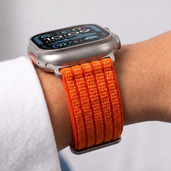 Λουράκι Apple Watch 44 / 45 / 46 / 49mm Tech-Protect Nylon Sport Orange - Image 8