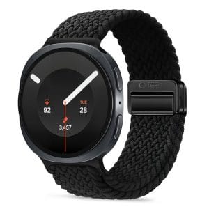 Μαύρο λουράκι Samsung Galaxy Watch 8 / 9 / Classic Tech-Protect NylonMag