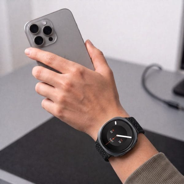 Λουράκι Samsung Galaxy Watch 8 / 9 / Classic 40 / 44 / 46mm Tech-Protect NylonMag Black - Image 6