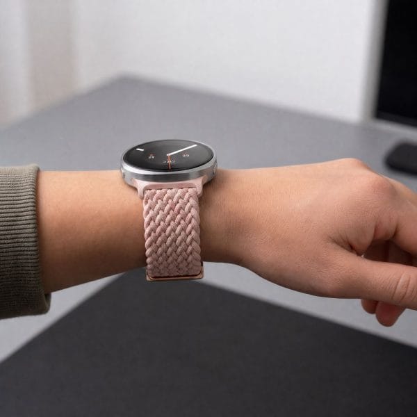 Λουράκι Samsung Galaxy Watch 8 / 9 / Classic 40 / 44 / 46mm Tech-Protect NylonMag Dusty Rose - Image 4