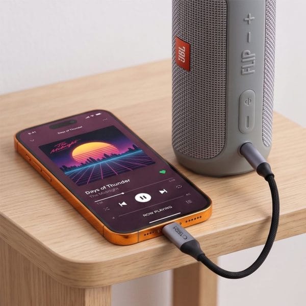 Αντάπτορας Ήχου USB-C σε Jack 3.5mm DAC Tech-Protect Ultraboost Iron Grey - Image 5