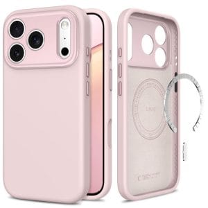 Θήκη iPhone 17 Pro Max / 18 Pro Max Tech-Protect Uniq MagSafe CC Soft Pink