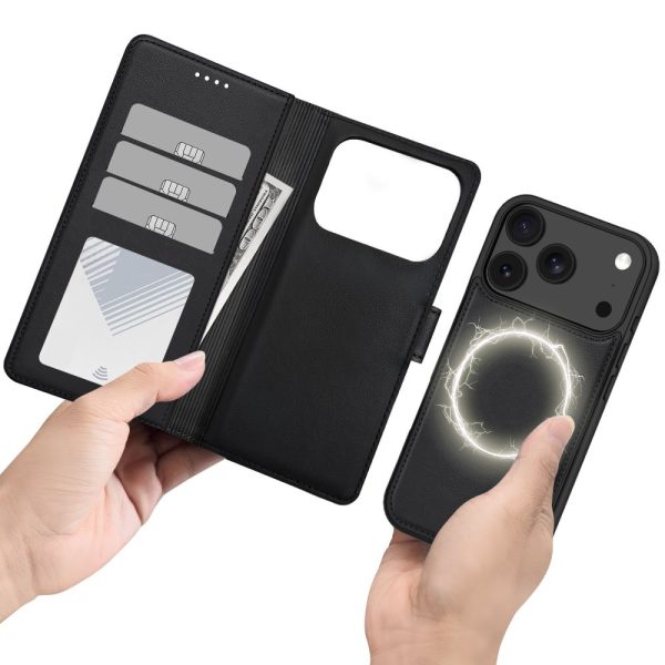 Θήκη Πορτοφόλι iPhone 17 Pro / 18 Pro Tech-Protect Wallet MagSafe Matte Black - Image 4