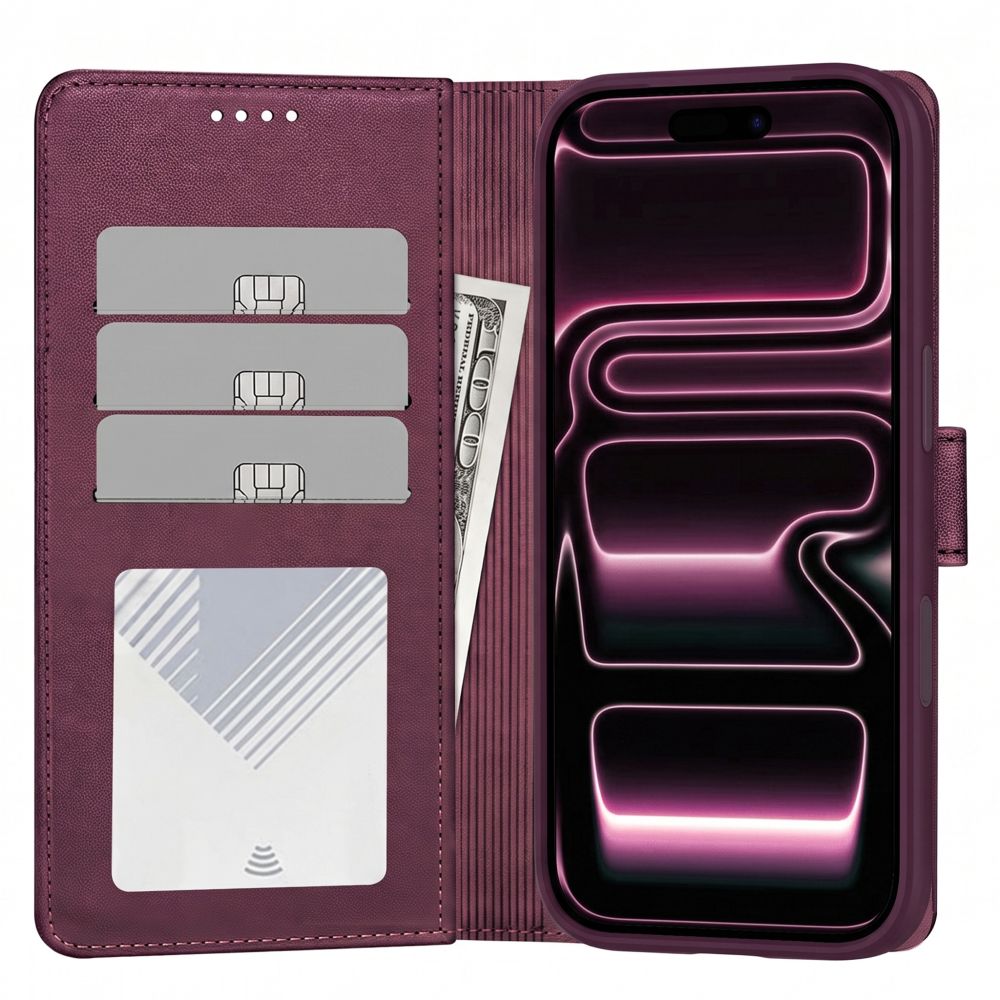 Θήκη Πορτοφόλι iPhone 17 Pro / 18 Pro Tech-Protect Wallet MagSafe Mulberry - Image 2
