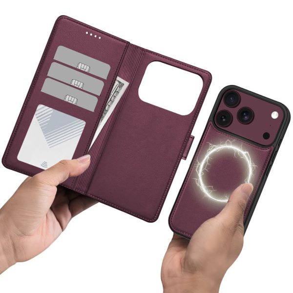 Θήκη Πορτοφόλι iPhone 17 Pro / 18 Pro Tech-Protect Wallet MagSafe Mulberry - Image 4
