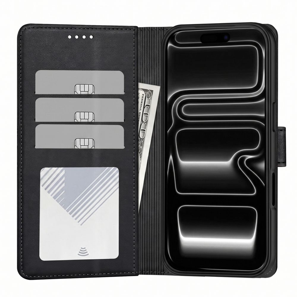 Θήκη Πορτοφόλι iPhone 17 Pro Max / 18 Pro Max Tech-Protect Wallet MagSafe Matte Black - Image 2
